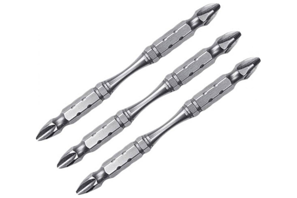 Насадка двусторонняя Silver Torsion PH3, 65 мм, E-form (MZ), 3 шт. Makita