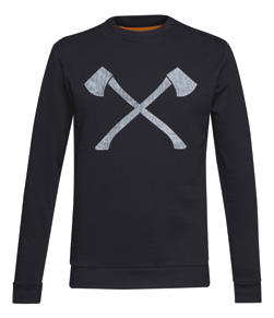 Толстовка AXE WOOD черная S