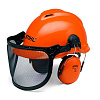 Каска STIHL LAERCHE(защитная сетка,козырек,наушники)