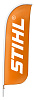 Флаг пляжный, Stihl 80х 320м